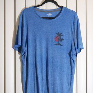 Old Nave Royal Blue Laguna Beach Tee Shirt Size XL